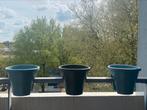 3 Elho plantenbakken voor op het balkon, Balkon, Kunststof, Minder dan 30 cm, Zo goed als nieuw