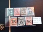 Curaçao nvph 82-88 brandkast zegels, Ophalen of Verzenden, Postfris