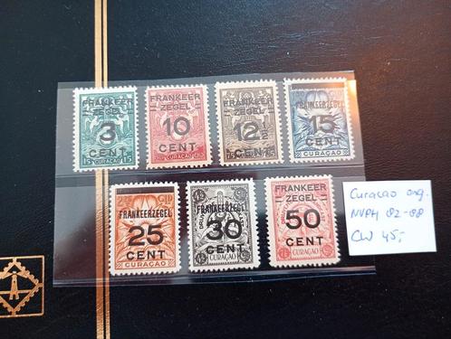 Curaçao nvph 82-88 brandkast zegels, Postzegels en Munten, Postzegels | Nederlandse Antillen en Aruba, Postfris, Ophalen of Verzenden