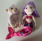 Knuffels zeemeermin en aapje Fingerlings, Kinderen en Baby's, Speelgoed | Knuffels en Pluche, Overige typen, Gebruikt, Ophalen of Verzenden