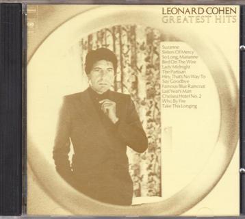 Leonard Cohen - Greatest Hits. beschikbaar voor biedingen