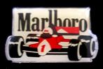 Marlboro pin- rood zwart- grote maat, Verzenden, Nieuw, Transport, Speldje of Pin