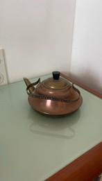 Theepot koper, Antiek en Kunst, Antiek | Koper en Brons, Ophalen of Verzenden