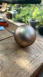 Kerstballen, 48, kunststof, beige/ zalm, Ophalen of Verzenden, Gebruikt