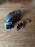 Xena Schijfremslot met alarm ART 4, Fietsen en Brommers, Fietsaccessoires | Fietssloten, Ophalen of Verzenden, Alarm, Gebruikt