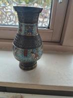 Chinese antiek bronzen cloisonne vaas, Antiek en Kunst, Ophalen