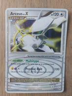 Arceus LV.X holofoil blinkend Pokémon, Ophalen of Verzenden, Losse kaart, Zo goed als nieuw
