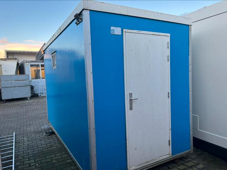 Toiletunit / sanitair unit / opslag unit | 4x2 meter, Zakelijke goederen, Machines en Bouw | Keten en Containers, Ophalen of Verzenden