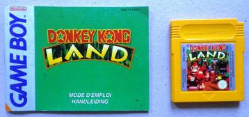 Donkey Kong Land voor de Nintendo Gameboy + boekje beschikbaar voor biedingen