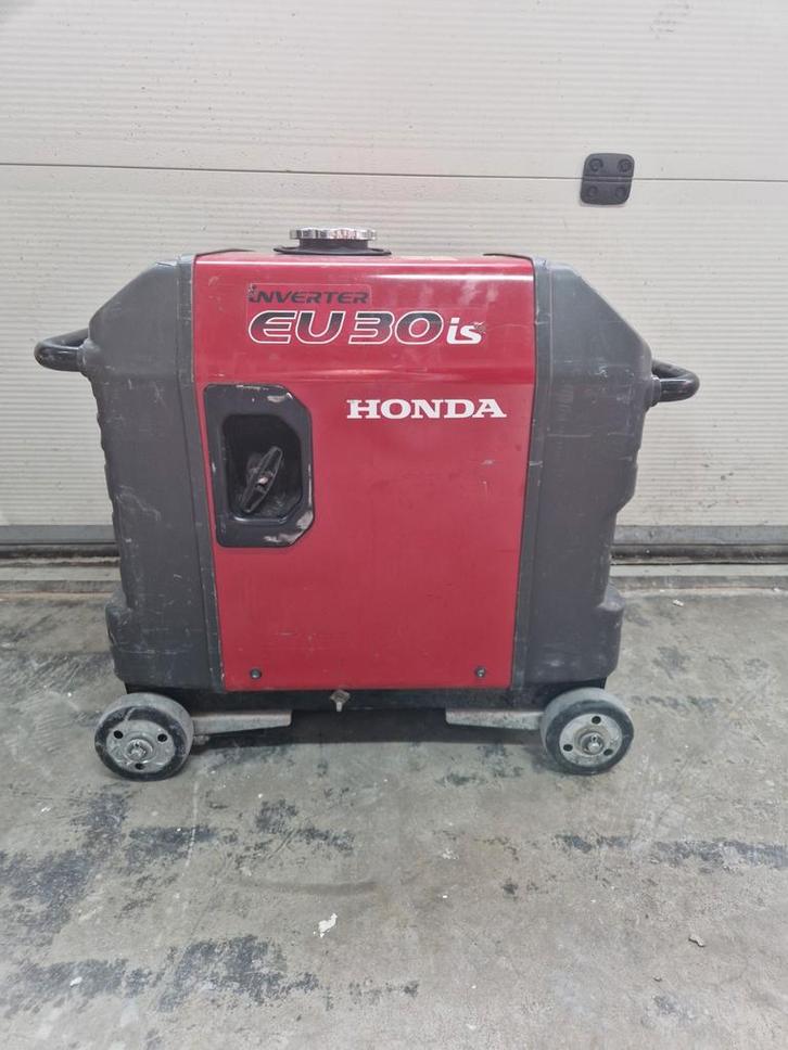 Honda EU30is Aggregaat - Stil en Betrouwbaar, Doe-het-zelf en Verbouw, Aggregaten, Gebruikt, Benzine, Minder dan 5 kVA, Geluidgedempt