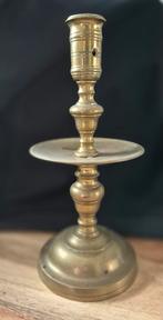 Antieke Messing Kandelaar, Ophalen of Verzenden, Koper of Brons