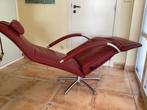Prachtige Jori relax+kussen Mensana MAXI(zeldzame maat), Huis en Inrichting, Fauteuils, Ophalen, Minder dan 50 cm, Leer, Zo goed als nieuw