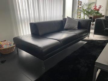 Zeer nette en moderne lederen chaise longue van Montel. beschikbaar voor biedingen