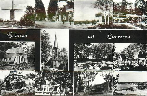 (387-058-023) Lunteren Groeten uit, Verzamelen, Ansichtkaarten | Nederland, Gelderland, Voor 1920, Verzenden