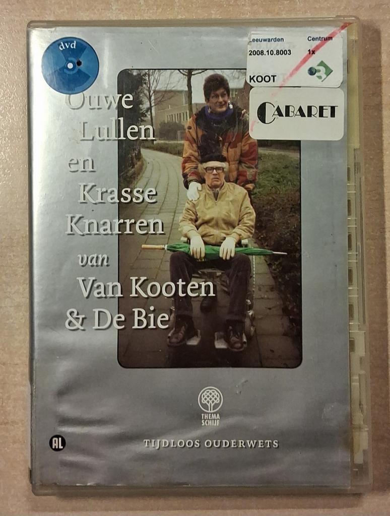 Koot & Bie - Ouwe Lullen en Krasse Knarren, Alle leeftijden, Ophalen of Verzenden, Gebruikt, Stand-up of Theatershow