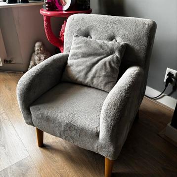 Prachtige, nieuwe kinderfauteuil - Lichtgrijs beschikbaar voor biedingen