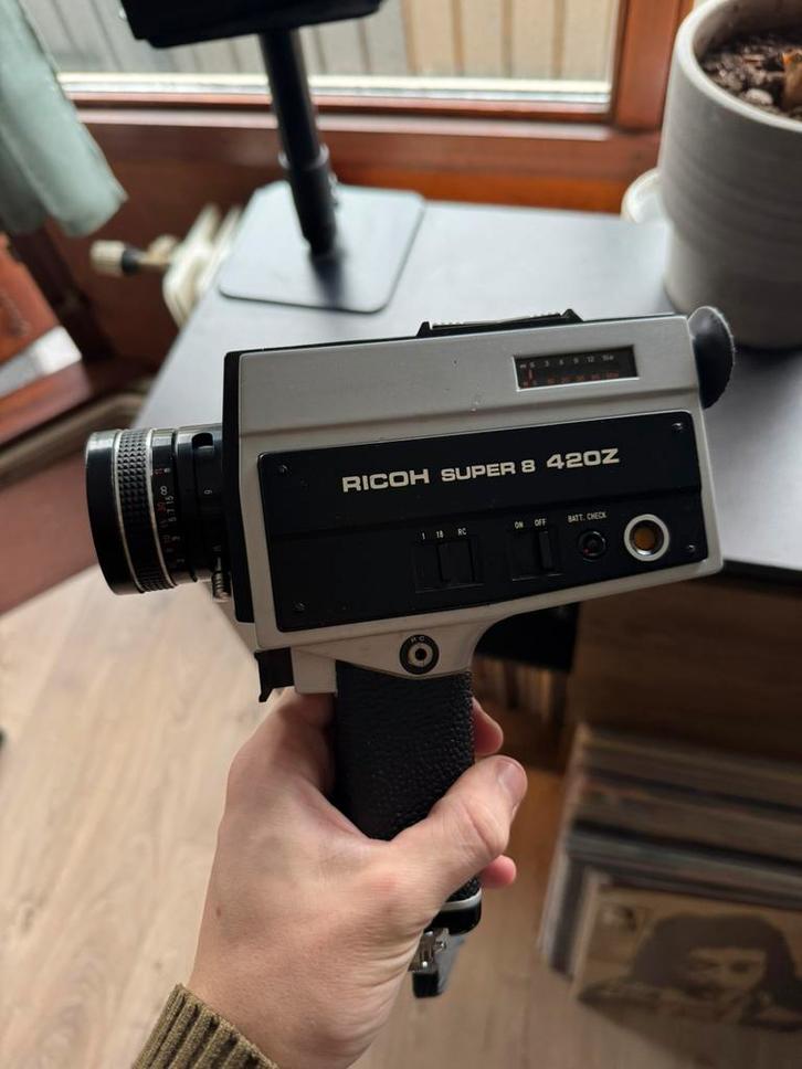 Vintage Ricoh Super 8 420Z Filmcamera (Untested), Audio, Tv en Foto, Videocamera's Analoog, 8mm, Ophalen of Verzenden