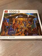 Kerstpuzzel 1000 stukjes - Kerststal Compleet, Een of twee spelers, Ophalen, Zo goed als nieuw