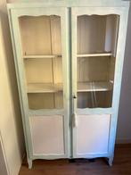 Landelijke Vitrinekast, Ophalen, Gebruikt, 50 tot 100 cm, Glas