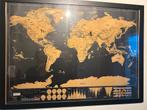 Scratch Map Wereldkaart - Kras Wereldkaart (ongebruikt), 50 tot 75 cm, Nieuw, Ophalen of Verzenden, 75 tot 100 cm