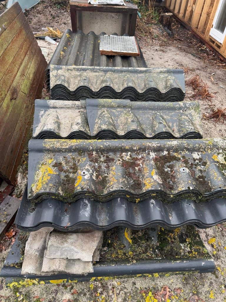 Gebruikte Golfplaten - Zwart, Kunststof, Gebruikt, Zwart, Ophalen of Verzenden