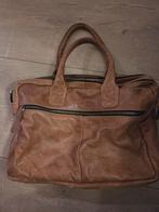 Dutch Bag lederen laptoptas, Sieraden, Tassen en Uiterlijk, Tassen | Damestassen, Ophalen of Verzenden, Gebruikt, Bruin, Handtas