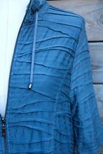 Vest blauw/ grijs Monari mt 46 Vaste prijs, Kleding | Dames, Maat 46/48 (XL) of groter, Ophalen of Verzenden, Zo goed als nieuw