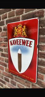 Kaveewee Sigaren Emaille Reclamebord, Antiek en Kunst, Antiek | Emaille, Ophalen of Verzenden