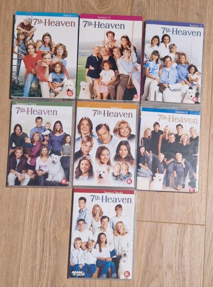 7th heaven complete dvd box seizoen 1 t/m 7 serie dvd's, Cd's en Dvd's, Dvd's | Tv en Series, Zo goed als nieuw, Boxset, Alle leeftijden