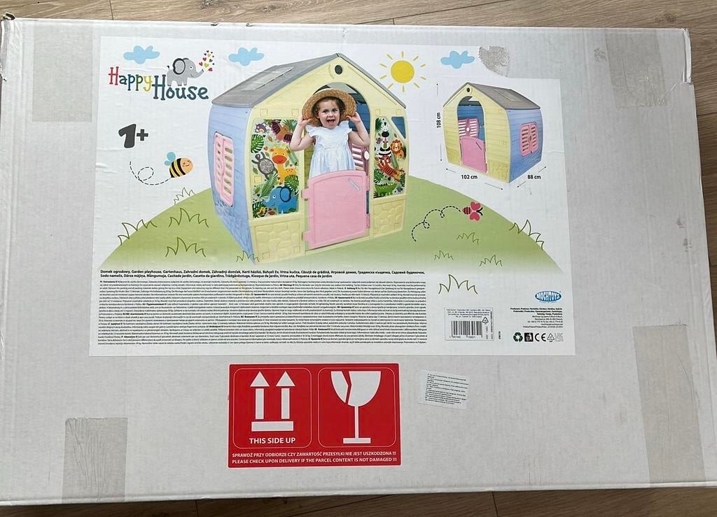 Happy House Speelhuis, Ophalen, Nieuw, Kunststof