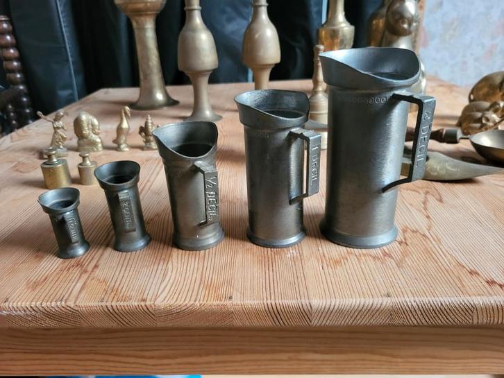 Koper, Tin & Messing Beeldjes/Vazen '80, Antiek en Kunst, Antiek | Koper en Brons, Ophalen of Verzenden