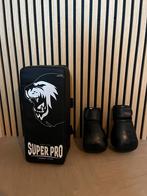 Bokshandschoenen 6 OZ (6-8 jaar) + Armpad Super Pro, Sport en Fitness, Vechtsporten en Zelfverdediging, Ophalen, Overige, Maat XS of kleiner
