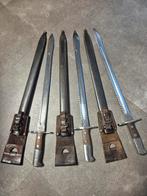 3x Schmidt ruben Zaag bajonetten !!!, Verzamelen, Ophalen of Verzenden, Landmacht, Mes of Dolk