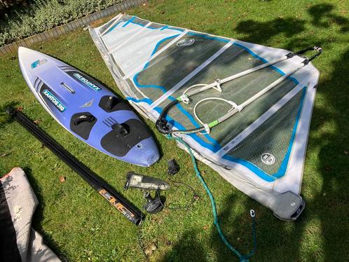 F2 xantos 143 liter complete set met 5.0 norht sails zeil, Watersport en Boten, Windsurfen, Gebruikt, Complete set, 300 cm of meer