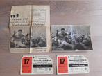 2 voetbalkaartjes Duitsland - Nederland 1956 +foto + artikel, Verzamelen, Sportartikelen en Voetbal, Ophalen of Verzenden, Gebruikt