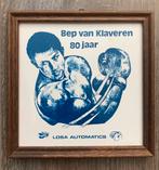 Bep Van Klaveren “80 Jaar” Tegel, Ophalen of Verzenden