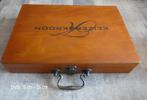 Backgammon Keizerskroon houten koffer bier De luxe, Hobby en Vrije tijd, Gezelschapsspellen | Bordspellen, Een of twee spelers