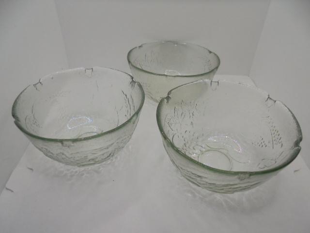 GLAZEN (DESSERT) SCHAALTJES TROPICAL DIA 12,5 cm 6 STUKS, Huis en Inrichting, Keuken | Servies, Nieuw, Kom(men), Overige stijlen