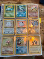 Pokémon Base Set 1999 Bijna Compleet, Hobby en Vrije tijd, Ophalen of Verzenden, Gebruikt, Meerdere kaarten