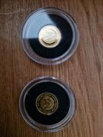 2 gouden munten 24 k proof kwaliteit, Postzegels en Munten, Edelmetalen en Baren, Goud, Ophalen of Verzenden