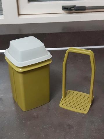 Tupperware vintage zuur pot / augurk pot groen beschikbaar voor biedingen