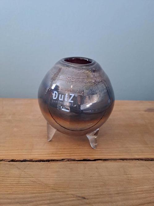DutZ vaasje op pootjes, Huis en Inrichting, Woonaccessoires | Vazen, Zo goed als nieuw, Overige kleuren, Minder dan 50 cm, Glas