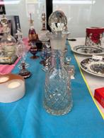 VINTAGE ART DECO LOOD KRISTAL GLAS DRANKEN KARAF FLES, Antiek en Kunst, Ophalen of Verzenden