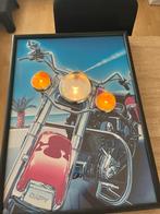 schilderij motor met verlichting, Ophalen, Zo goed als nieuw, Schilderij, 50 tot 75 cm