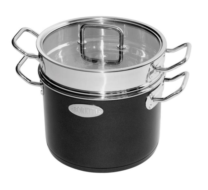Boretti pastapan - 2 delig, Huis en Inrichting, Keuken | Potten en Pannen, Nieuw, Kookpan of Snelkookpan, Rvs, Ophalen of Verzenden
