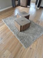 Salontafel 2 stuks, Gebruikt, 50 tot 75 cm, Rechthoekig, 50 tot 100 cm