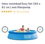 Intex zwembad met pomp, Tuin en Terras, Zwembad-toebehoren, Ophalen, Zo goed als nieuw