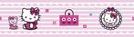 DECOFUN - HELLO KITTY Zelfklevende Boord 5m [NIEUW], Ophalen of Verzenden, Nieuw, Wanddecoratie