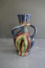 Antieke art deco vaas Vlaams aardewerk Belgium, Verzenden