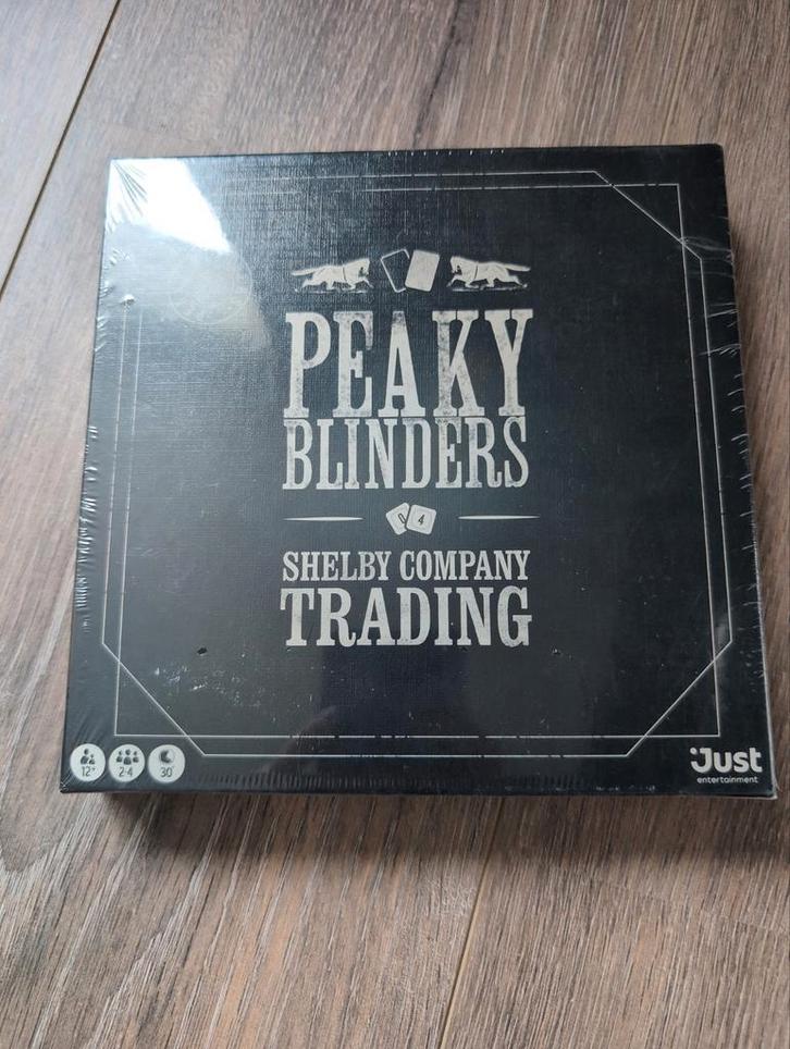 Peaky Blinders Bordspel - Shelby Company Trading, Hobby en Vrije tijd, Gezelschapsspellen | Bordspellen, Nieuw, Een of twee spelers